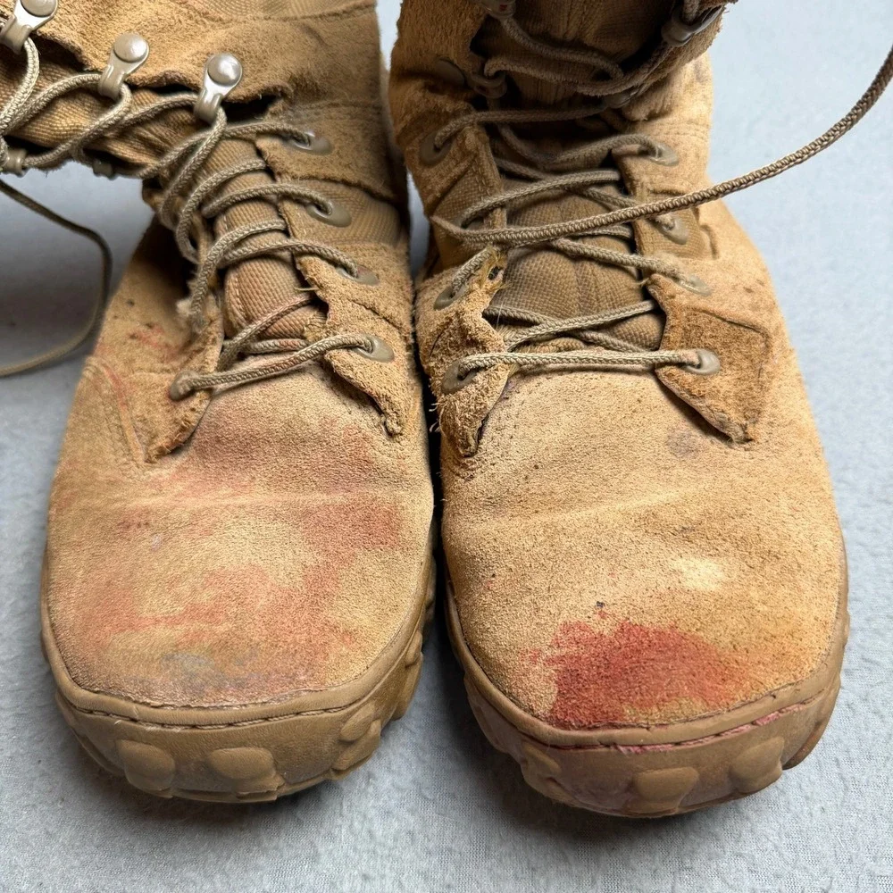 Rocky S2V Lite Coyote Brown Military Tactical Boots Mens 9.5 M RKC072 Vibram